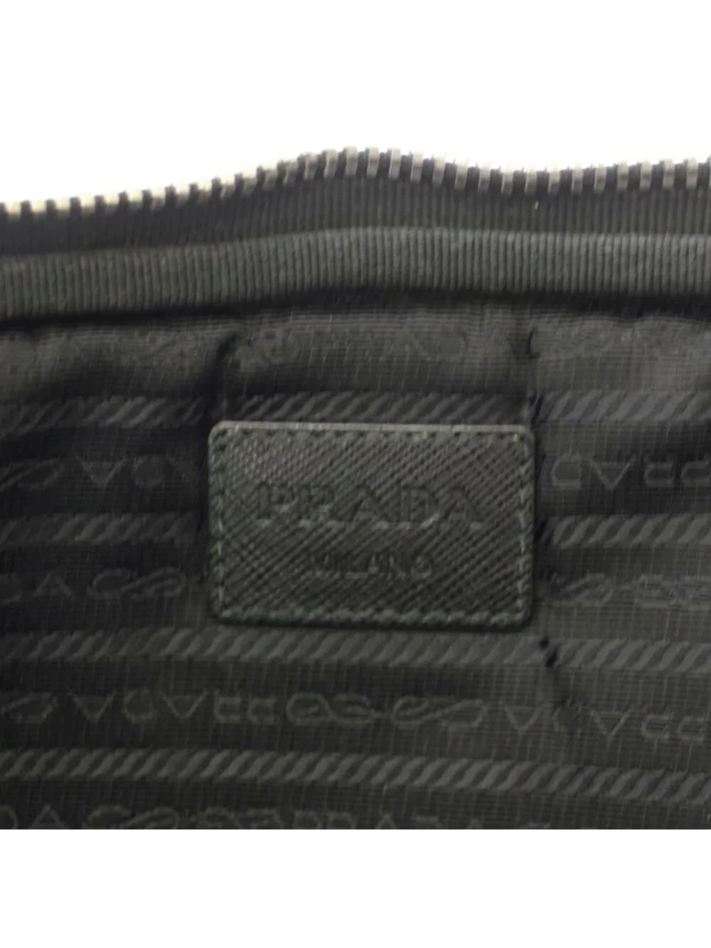 Prada Nylon Laptop Case Clutch PC Black TK